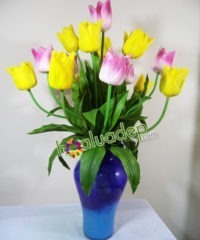 Hoa giả, Hoa lụa đẹp, Hoa Tulip