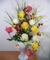 Hoa giả, Hoa lụa đẹp, Hoa nghệ thuật