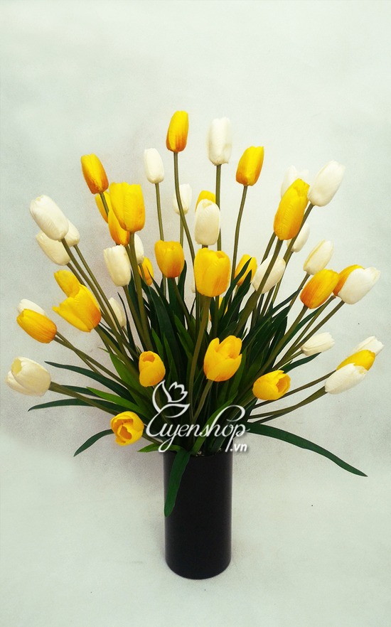 Zoom với Nổi bật với hoa tulip vàng