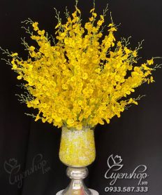 Hoa giả, Hoa lụa đẹp, Bình Lan Vũ Nữ to