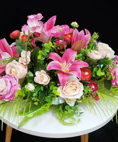 Hoa giả, Hoa lụa đẹp, Hoa Bàn Họp