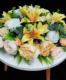 Hoa giả, Hoa lụa đẹp, Hoa Bàn Họp – Hoa Lụa