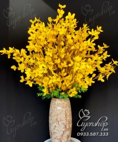 Hoa giả, Hoa lụa đẹp, Bình Hoa Mai Mỹ