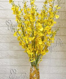 Hoa giả, Hoa lụa đẹp, LỌ HOA LAN VŨ NỮ