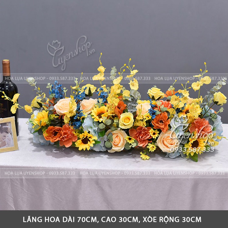 Zoom với HOA BÀN TIỆC, HOA SỰ KIỆN, HOA BÀN HỌP
