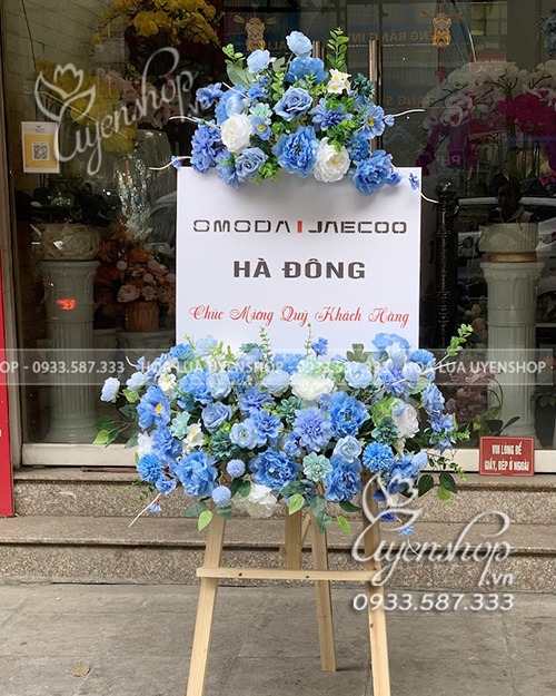 Zoom với LÃNG HOA 2 TẦNG – CHÚC MỪNG, KHAI TRƯƠNG