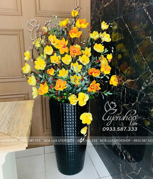 Zoom với BÌNH MỘC LAN VÀNG ĐẠI SẢNH