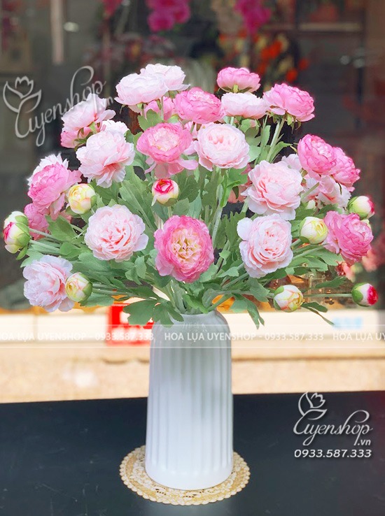 Zoom với BÌNH HOA MAO LƯƠNG TRANG TRÍ PHÒNG KHÁCH