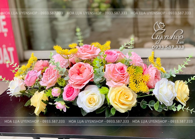Zoom với LÃNG HOA LỤA NHỎ TOEN HỒNG