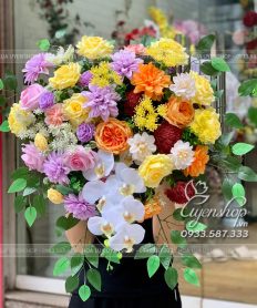 Hoa giả, Hoa lụa đẹp, LÃNG HOA LỤA BỤC PHÁT BIỂU