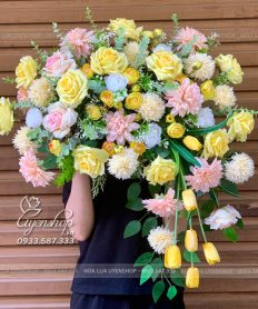 Hoa giả, Hoa lụa đẹp, LÃNG HOA BỤC PHÁT BIỂU, BỤC NÓI