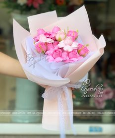 BÓ HOA SAP HỒNG TỈ MUỘI