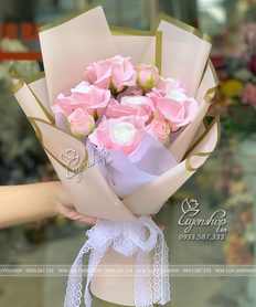 BÓ HOA HỒNG SÁP THƠM
